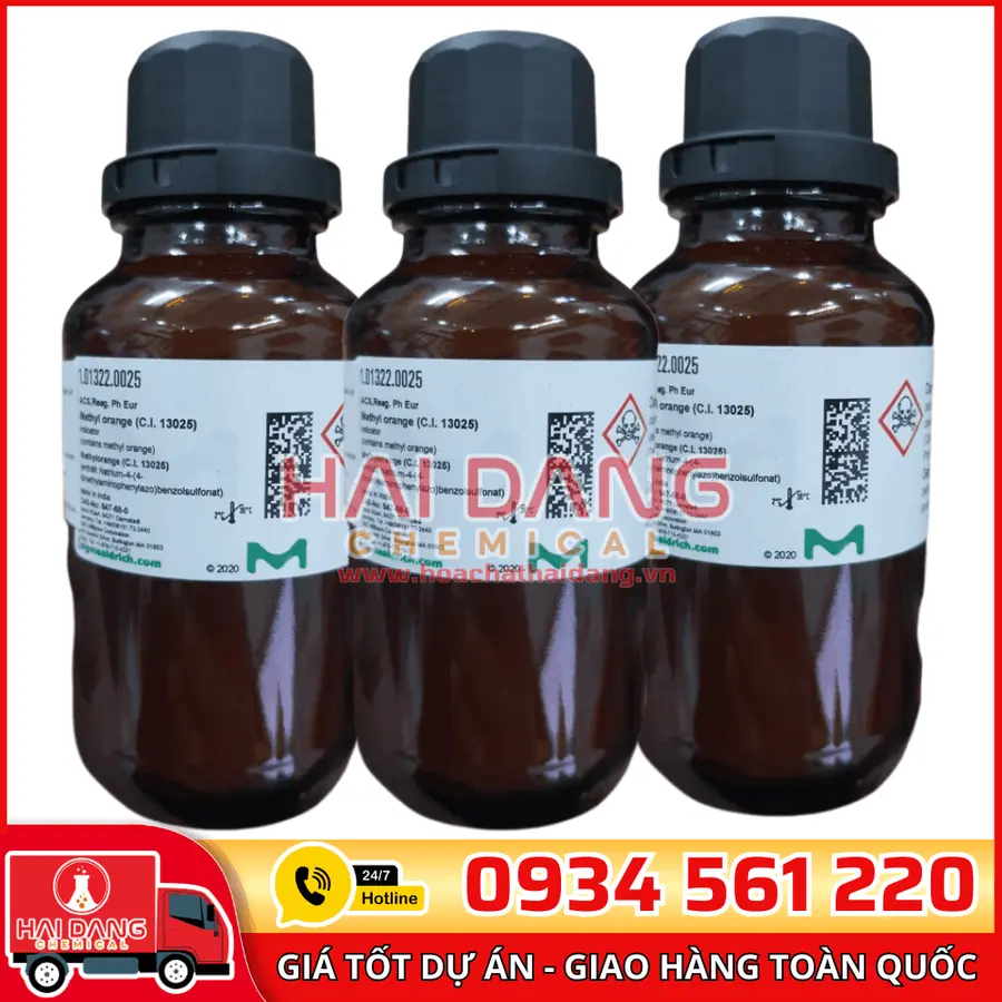Methyl Orange lọ 25g - Merck