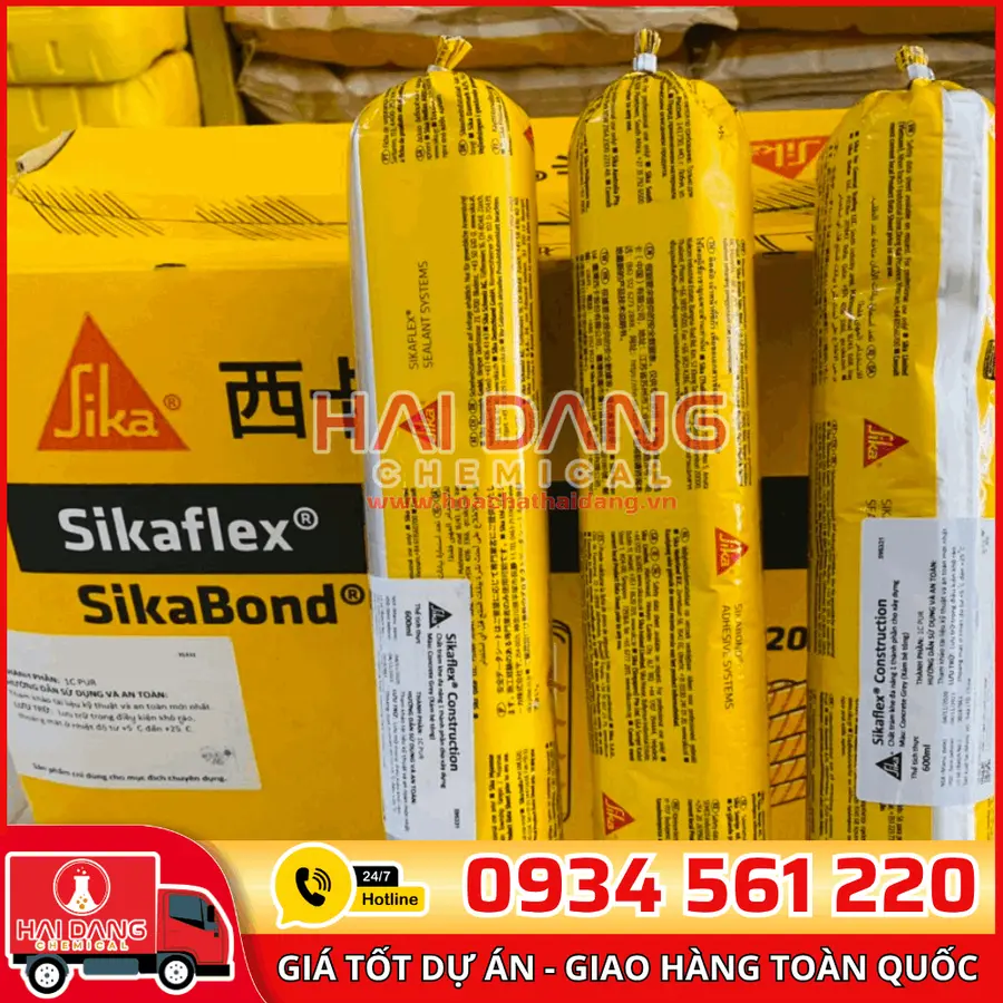 Sikaflex Construction AP – Chất Trám Khe Đa Năng 600ml
