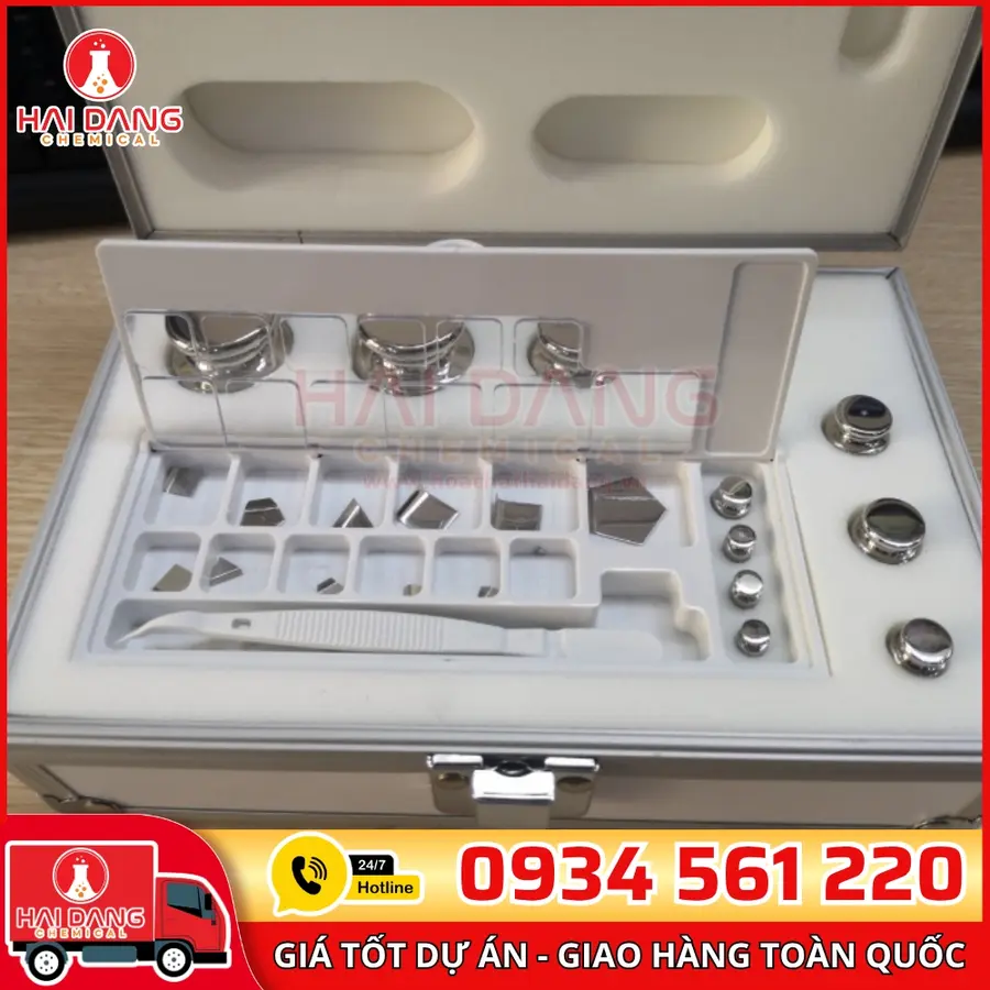 Bộ quả cân chuẩn E2 1mg - 200g (professional series, Non-magenetic Stainless Steel) hãng Accurate Weight - TQ