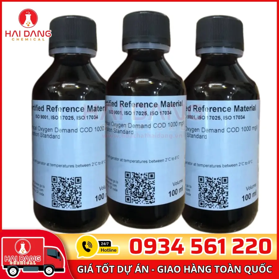 Dung Dịch Chuẩn COD 1000mg/L 100mL – CPAchem
