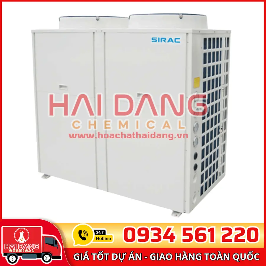 Máy Cấp Nhiệt Bể Bơi SIRAC LSQ-RP Chính Hãng