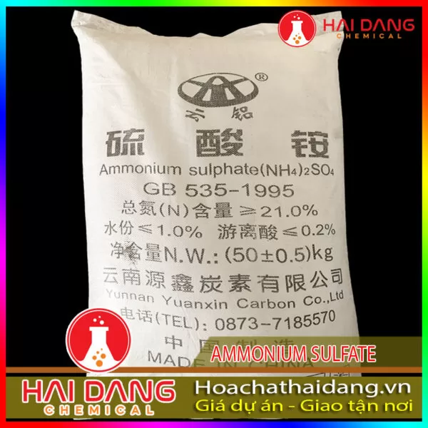 Hóa Chất Phân Bón Ammonium Sulfate (NH4)2SO4