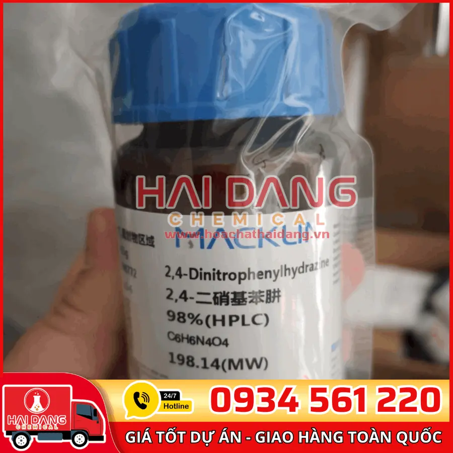 2,4-Dinitrophenylhydrazine 25g – Macklin