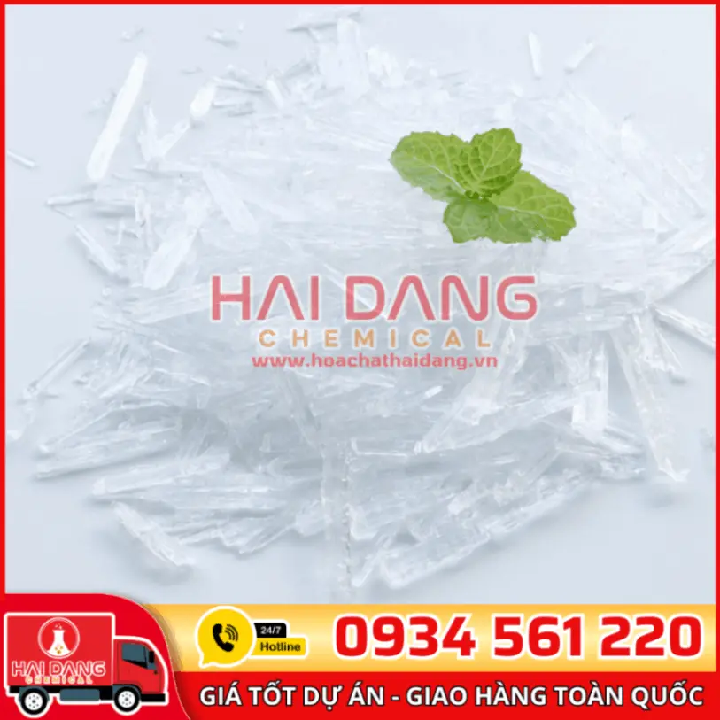 Menthol Crystals Trung Quốc – Bạc Hà Tinh Thể Dược Phẩm Mát Lạnh