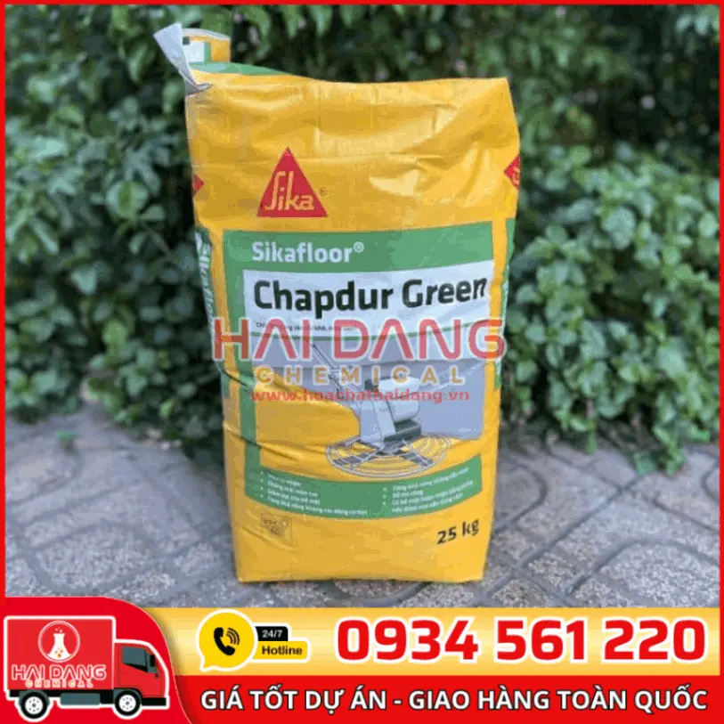 Sikafloor Chapdur – Bột Tăng Cứng Mặt Sàn Màu Xám, Xanh
