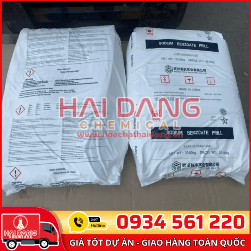 Sodium Benzoate Prill Trung Quốc
