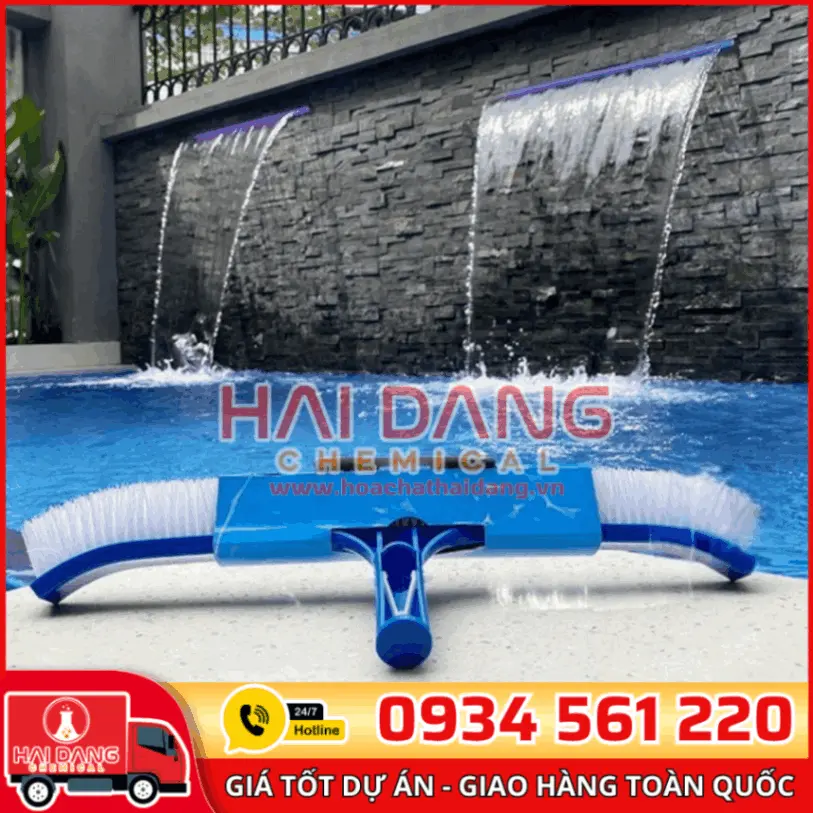 Chổi Cọ Bể Bơi Emaux CE219 Làm Sạch Mọi Góc Bể