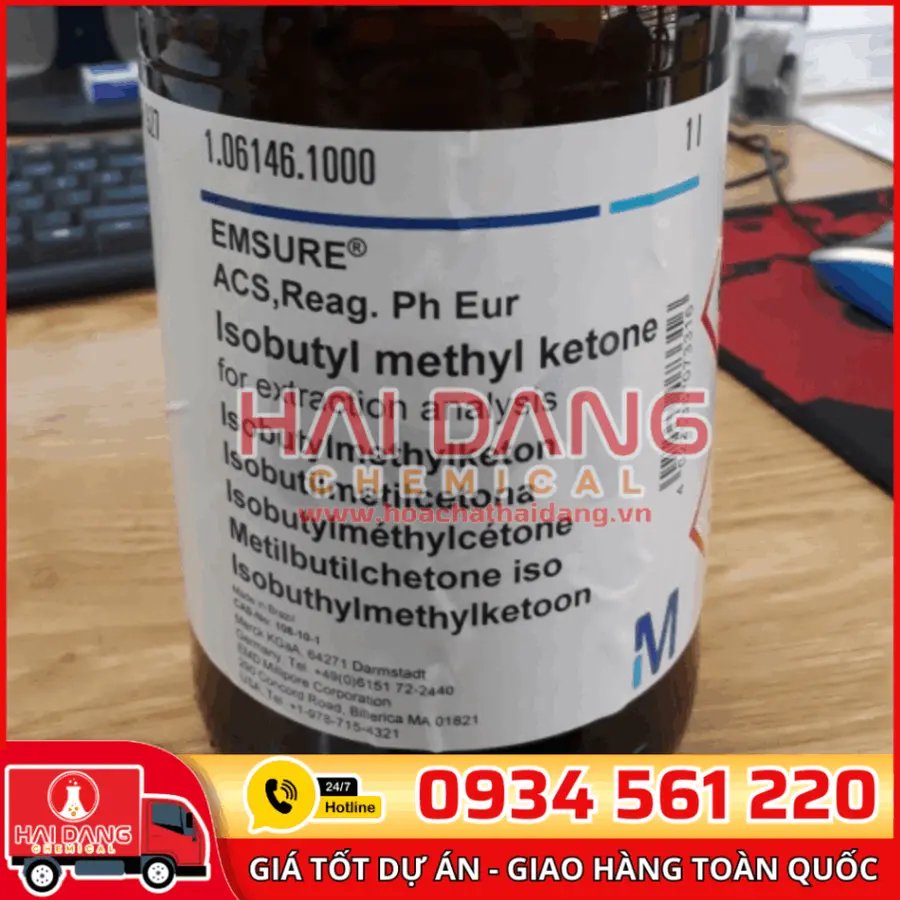 Isobutyl Methyl Ketone (MIBK) lọ 1L - Merck