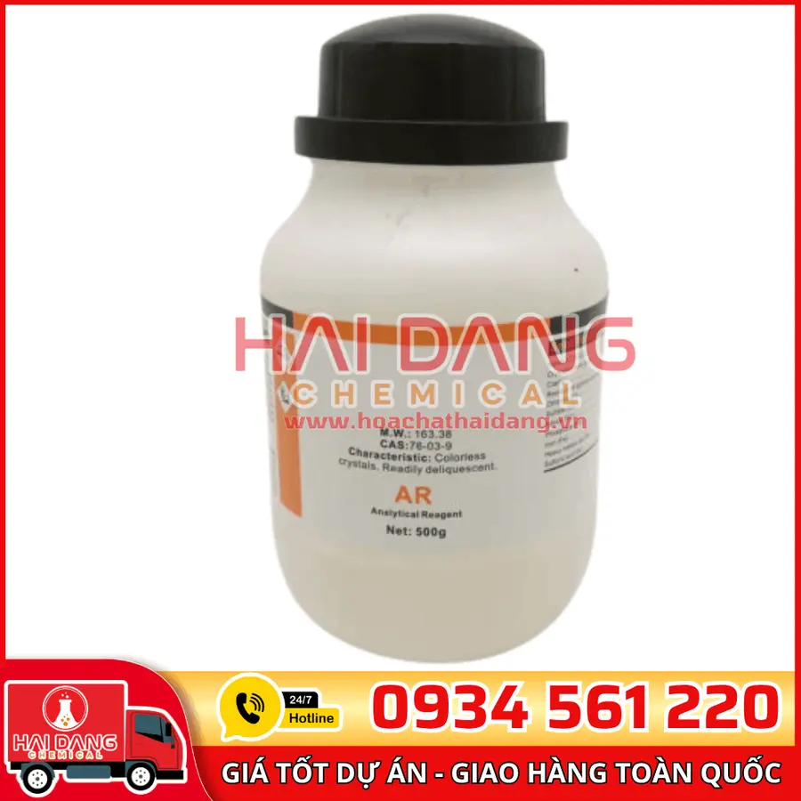 Sodium Hypochlorua NaOCl , lọ 500g - hãng Xilong