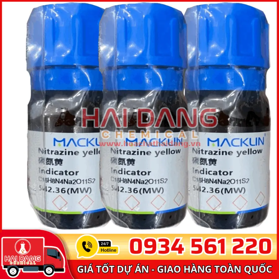 Nitrazine yellow, Indicator 5g – Macklin