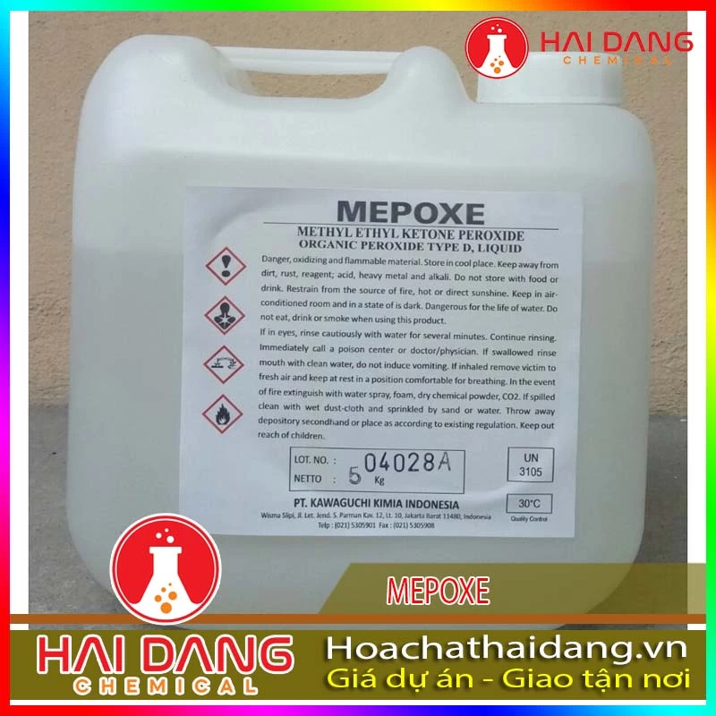 Butanox – Chất Xúc Tác Đóng Rắn Nhựa Composite- Can 5kg