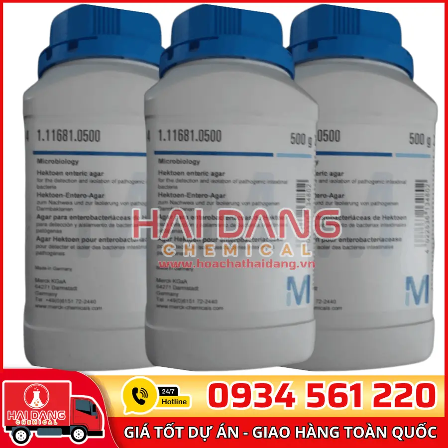 Hektoen Enteric Agar lọ 500g - Merck