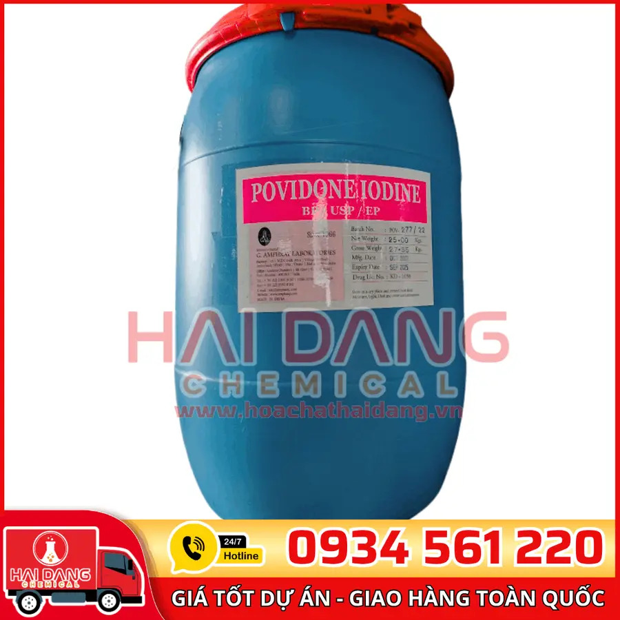 Pvp Iodine Amparey Ấn Độ