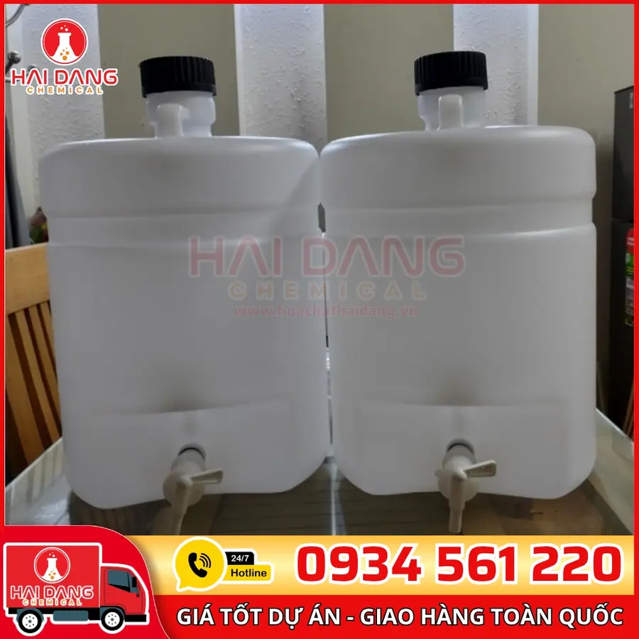Can Nhựa HDPE Có Vòi 25 Lít – Trung Quốc