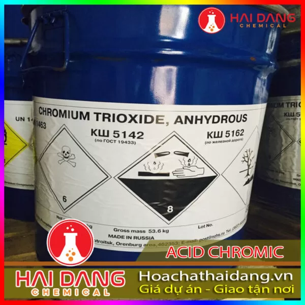 Hóa Chất Xi Mạ Acid Chromic CRO3