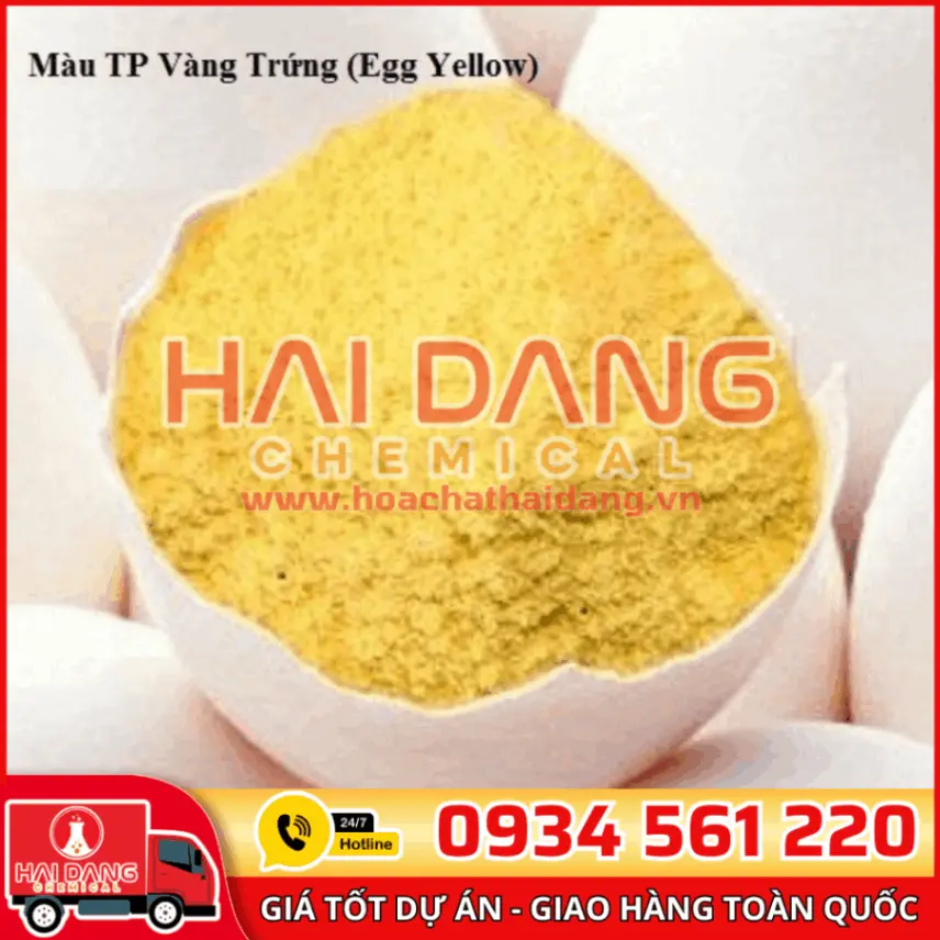 Phẩm Màu Vàng EGG YELLOW Ấn Độ 