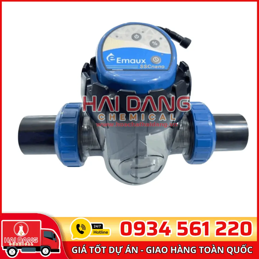 Điện Phân Muối Bể Bơi Emaux SSCNano Tạo Clo Tự Động