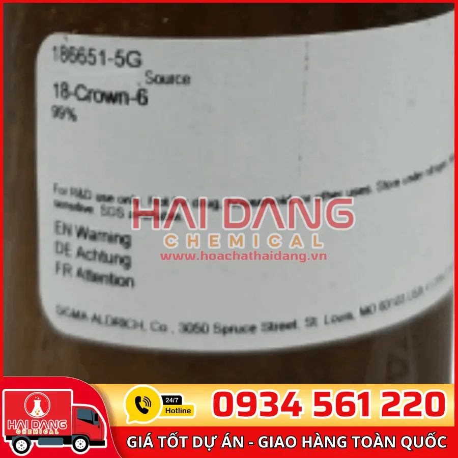 18-Crown-6 lọ 5g, hãng Singma