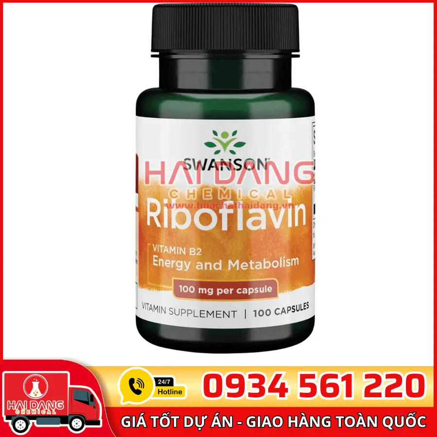 Vitamin B2 Riboflavin Trung Quốc – Nguyên Liệu Dược Phẩm