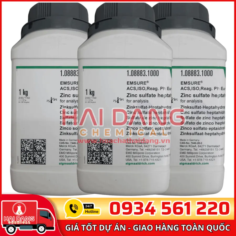 Zinc Sulfate Heptahydrate lọ 1kg - Merck
