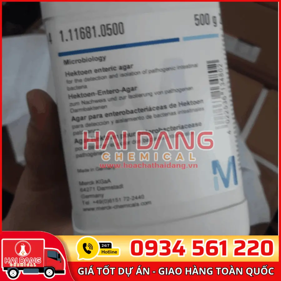 Hektoen Enteric Agar lọ 500g - Merck