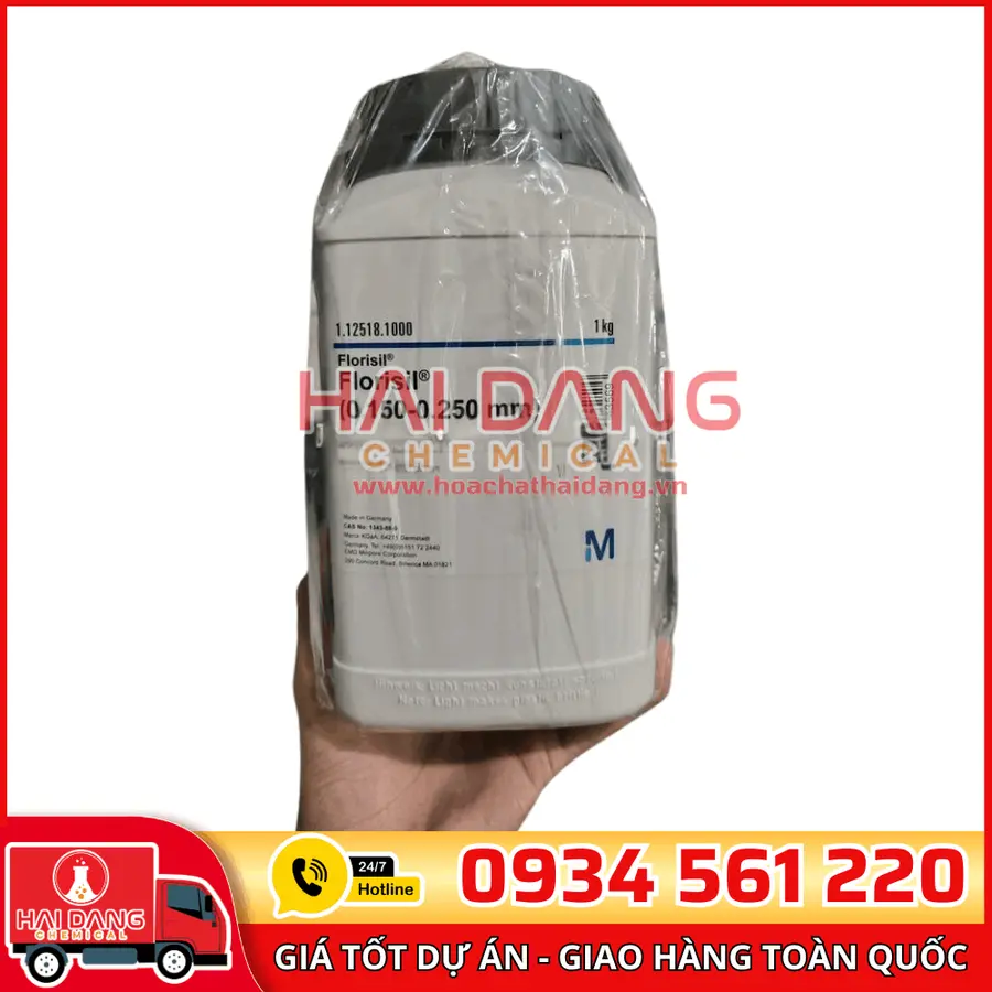 Florisil (0.150–0.250 mm) lọ 1kg - Merck