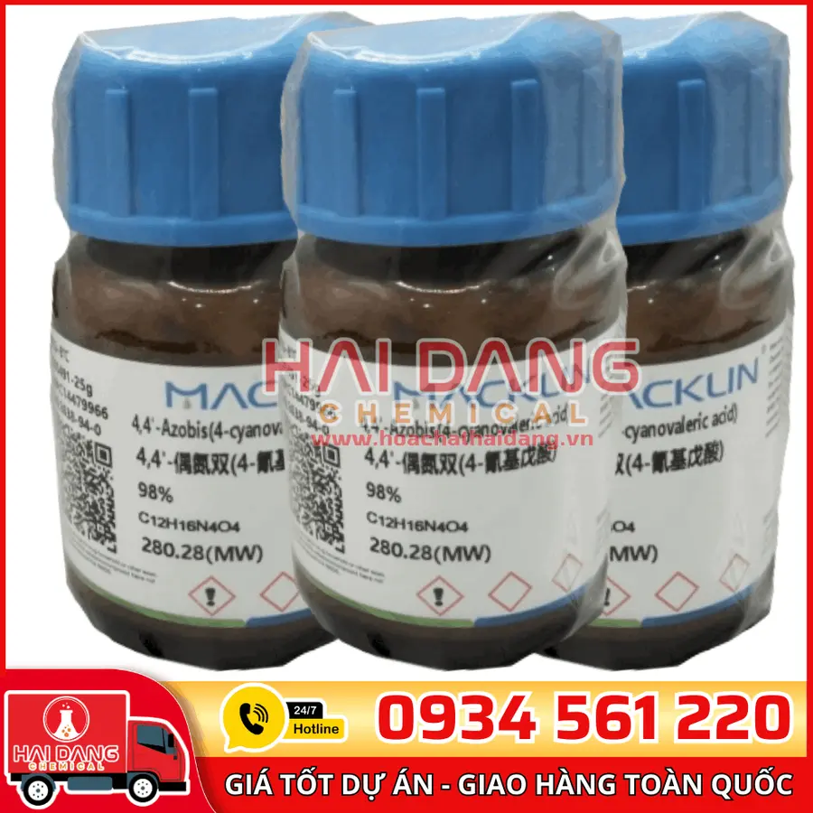 4,4'-Azobis(4-cyanovaleric acid) 25g - Macklin