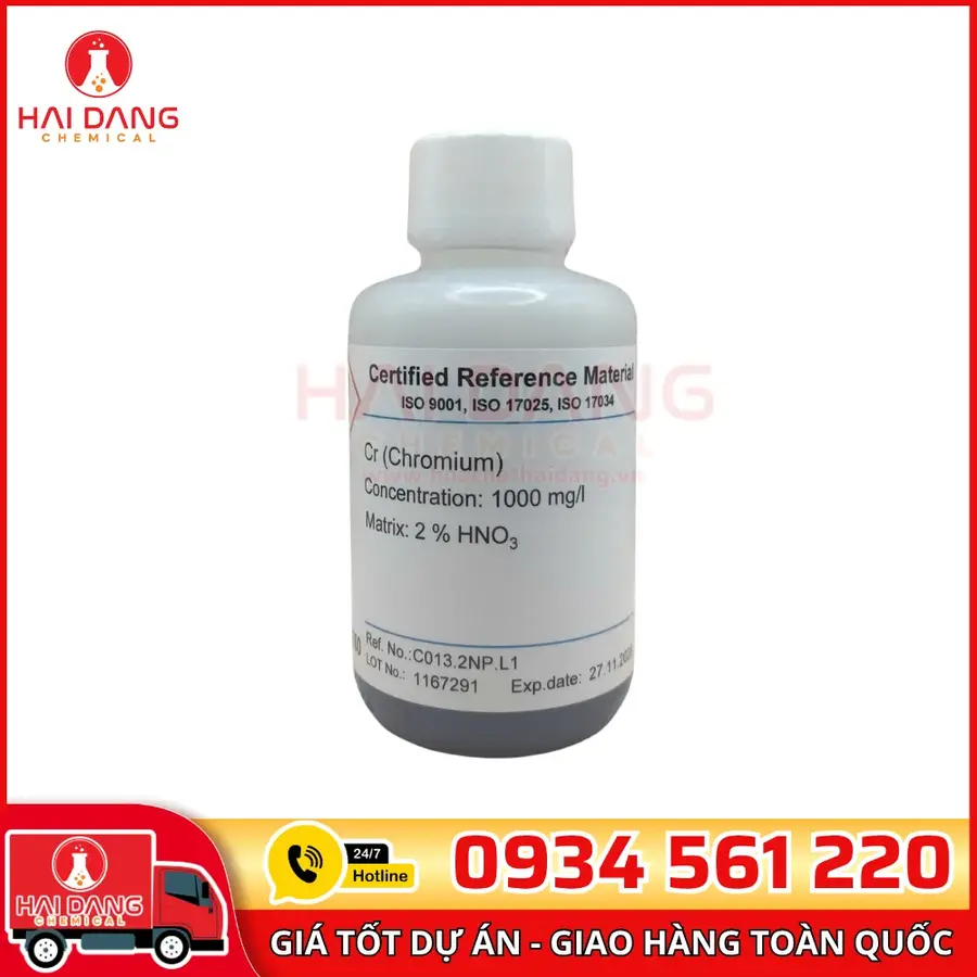 Dung Dịch Chuẩn Chromium 1000mg/L ICP CPAchem