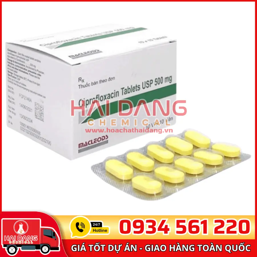 Ciprofloxacin Ấn Độ – Nguyên Liệu Kháng Sinh Dược Phẩm