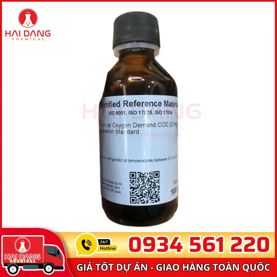 Dung Dịch Chuẩn COD 20mg/L 100mL – CPAchem