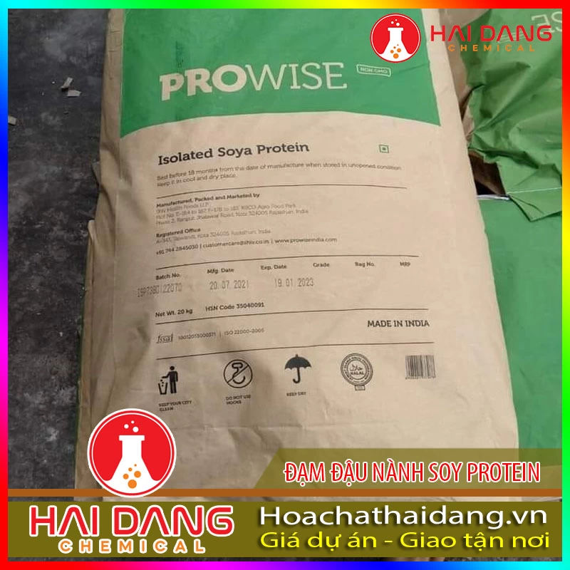 Phụ Gia Thực Phẩm Đạm Đậu Nành Soy Protein