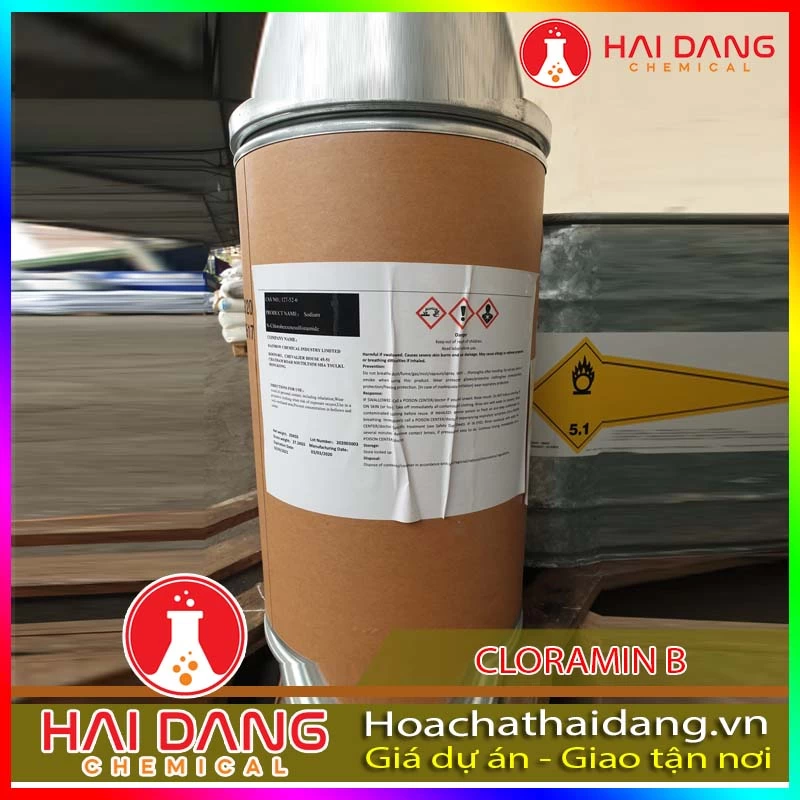 Hóa Chất Thủy Sản Cloramin B Trung Quốc