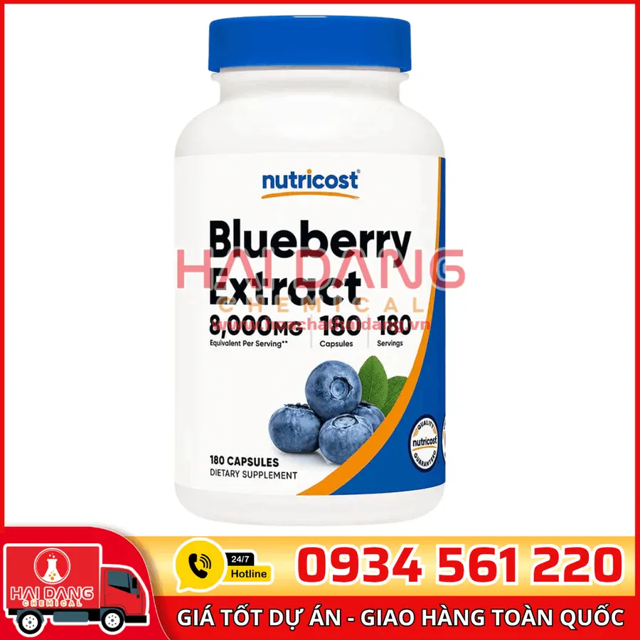 Chiết Xuất Việt Quất Blueberry Extract Trung Quốc Dược Phẩm