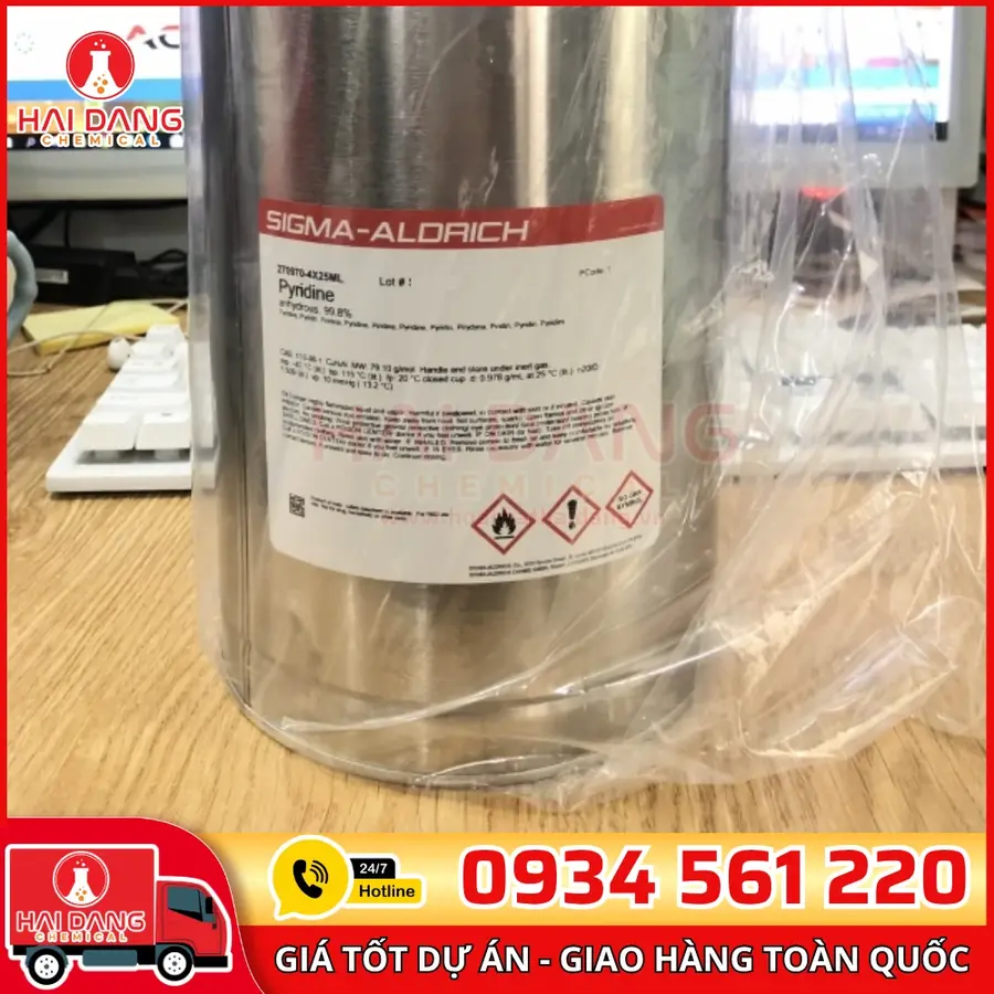 Pyridine lọ 250g, hãng Sigma