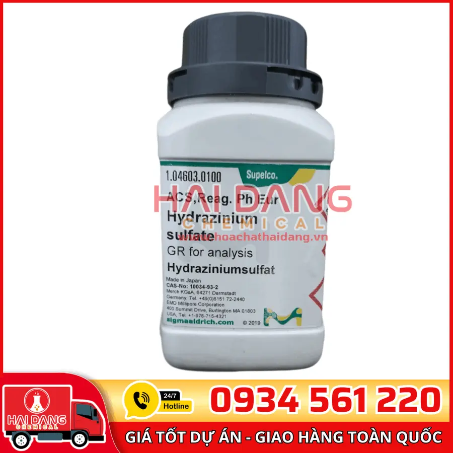 Hydrazinium Sulfate lọ 100g - Merck