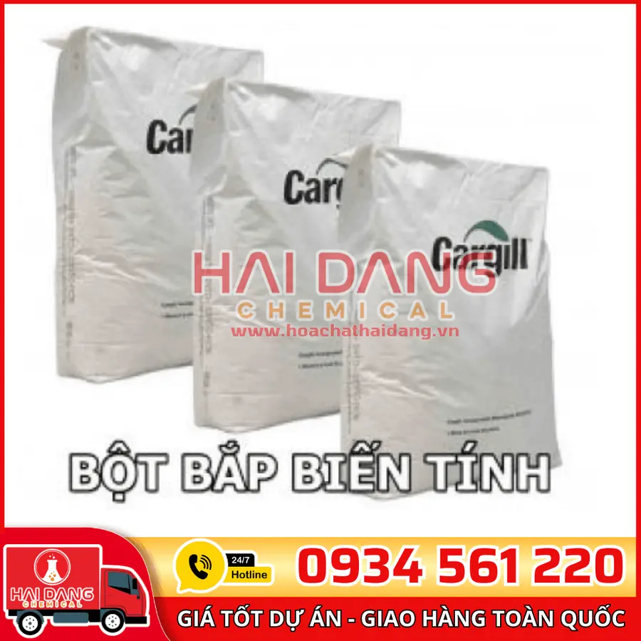 Bột Bắp Biến Tính Mỹ Bao 25kg 