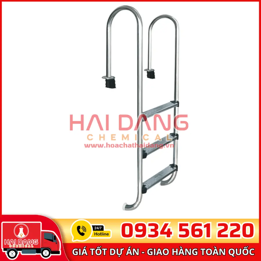 Thang Bể Bơi Nhập Khẩu MU – Inox 304 Chống Gỉ, An Toàn