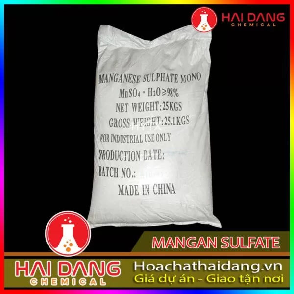 Hóa Chất Ngành Dệt Nhuộm Mangan Sulfate MnSO4