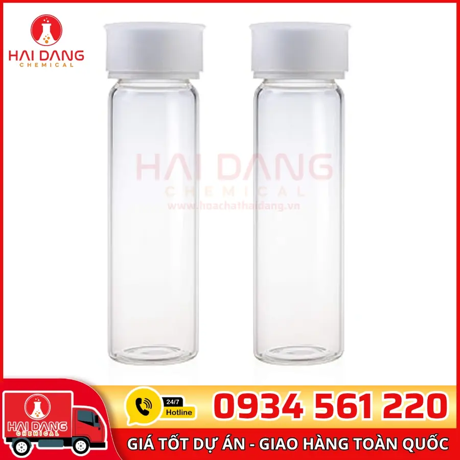Ống EPA/TOC 40mL, thủy tinh trong suốt, mã C0000342, hãng ALWSCI – Trung Quốc