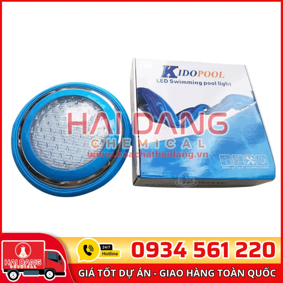 Đèn LED Bể Bơi Kidopool GS-6001 Inox | Bền Đẹp, Ánh Sáng Mạnh