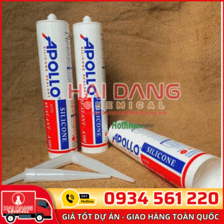 Keo Silicone Apollo A300 – Chống Thấm Mái, Trám Khe Ngoài Trời Hiệu Quả