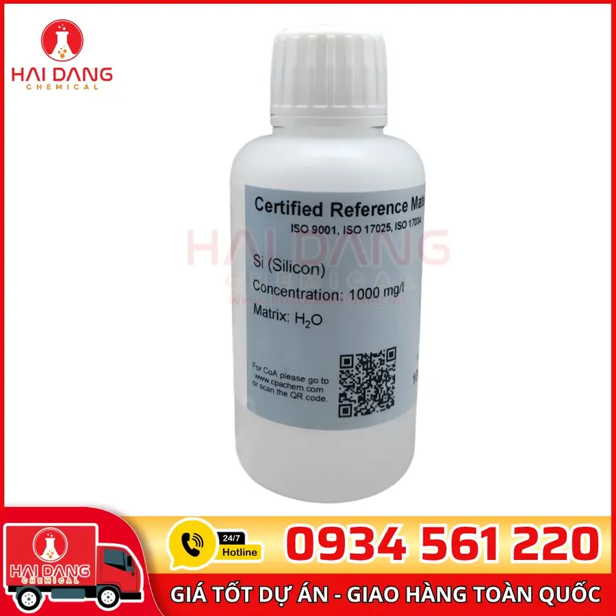 Dung Dịch Chuẩn Silicon 1g/L Cho AAS 100ml CPAchem