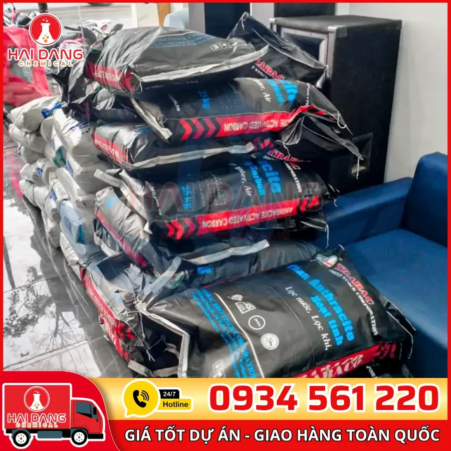 Than Hoạt Tính Bột TĐH U200 Iodine 400-600 Việt Nam Bao 25kg