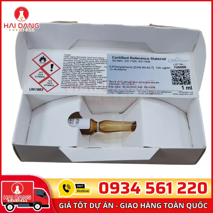 2-Phenylphenol 100 µgml 1mL Dung Dịch Chuẩn Phân Tích CPAchem