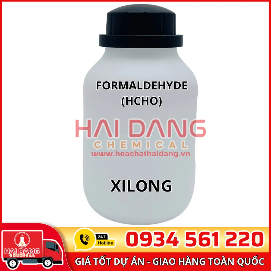 Formaldehyde (HCHO), lọ 500g - hãng Xilong