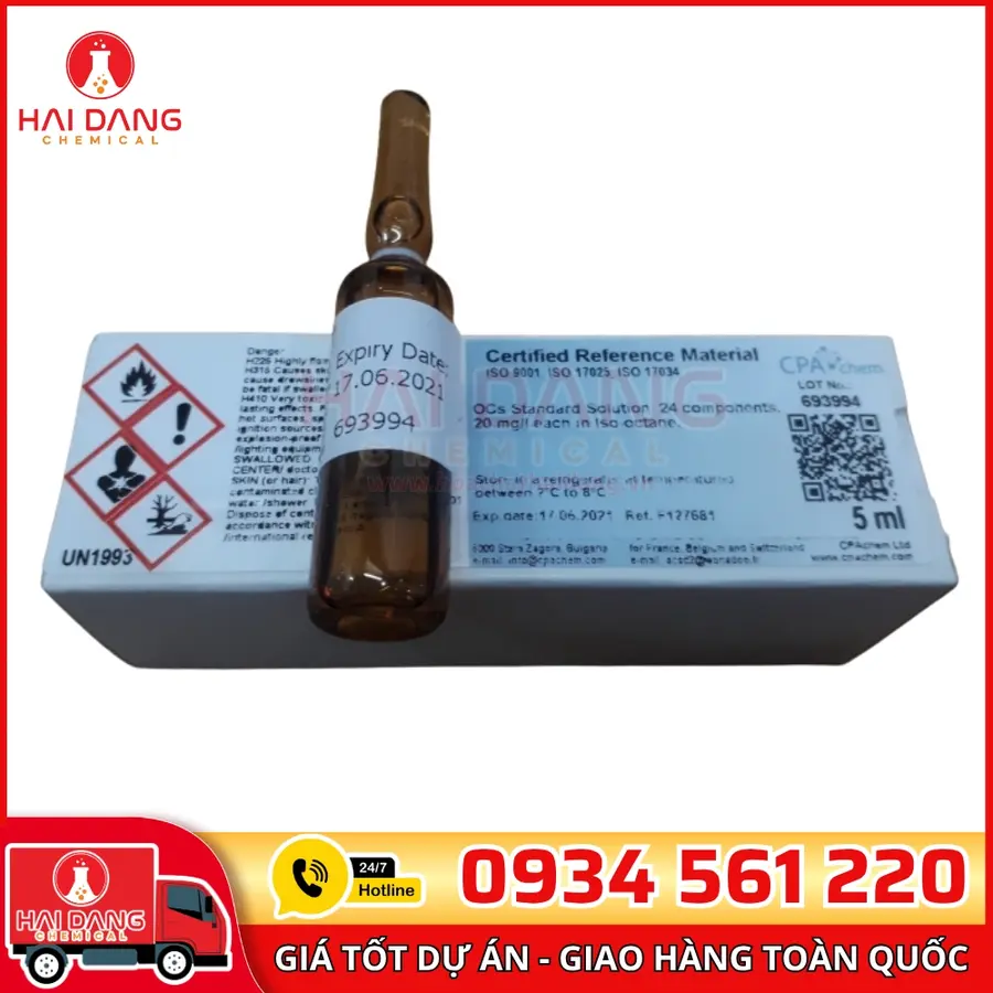 Dung Dịch Chuẩn OCs 24 Thành Phần Phân Tích CPAchem