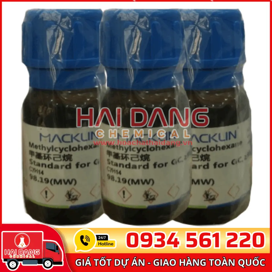 Chất chuẩn Methylcyclohexane - Standard for GC,≥99.8% 5ml - Macklin 