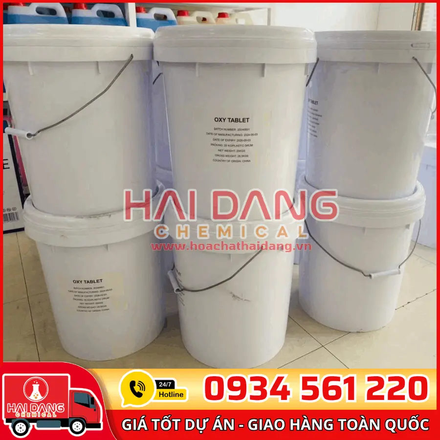 Sodium Percarbonate Oxi Viên Trung Quốc