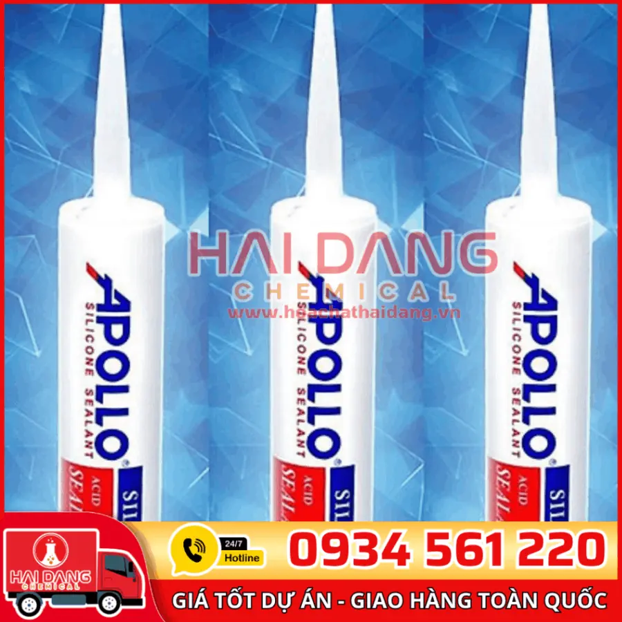 Keo Silicone Apollo A300 – Chống Thấm Mái, Trám Khe Ngoài Trời Hiệu Quả