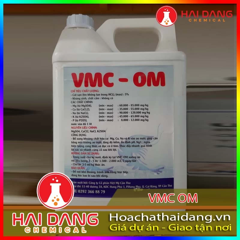 Hóa Chất Thủy Sản VMC OM Bổ Sung Khoáng